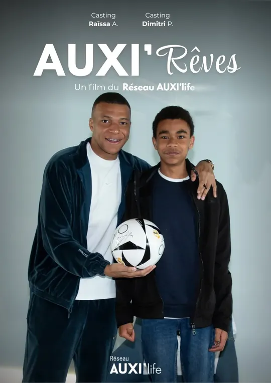 Affiche AUXI'rêves : Dimitri rencontre un joueur du Real Madrid