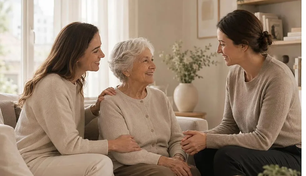 À domicile couple personnes âgées : accompagnement à domicile par une auxiliaire de vie AUXI’life