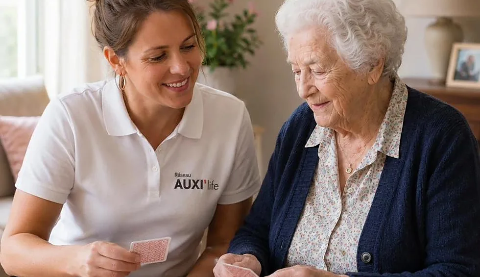 Aide domicile Alzheimer: accompagnement à domicile au quotidien