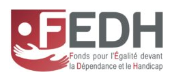 FEDH, Fonds pour l'égalité devant la dépendance et le handicap