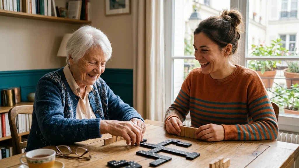 Stimulation cognitive de la personne âgée : accompagnement à domicile par une auxiliaire de vie AUXI’life